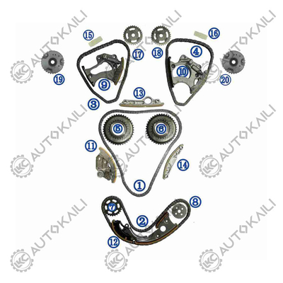 Kit de cadena de tiempo para AUDI Q7 4LB CJWC 200KW 3.0T 09-11