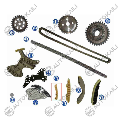Kit de cadenas de tiempo para VW Rabbit 2.5L 08-09 Jetta 2.5L 08-14 Escarabajo 2.5L 08-14 Golf 2.5L 10-14 Passat 2.5L 12-14 07K109158C 8*94L