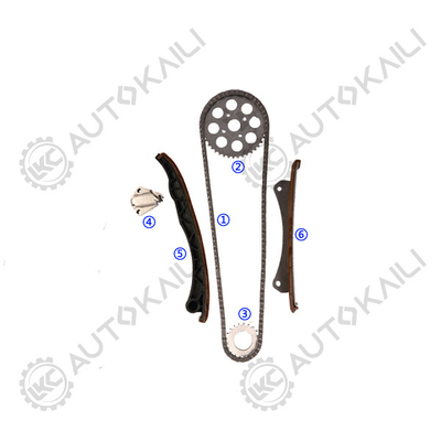 Kit de cadenas de tiempo para OPEL/VAUXHALL AGILA Z 13 DT / Z 13 DTJ 1248CC 03.8- ASTRA H / Mk V Z 13 DTH 1248CC 04.1-09.5 ASTRAVAN Mk V (H) 1.3 CDTi Z 13 DTH 05.8- COMBO Mk II (C) (F25) 1.3 CDTI 16V Z 13