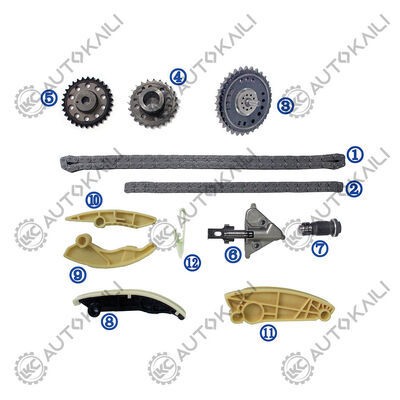 Kit de cadena de tiempo de plástico PA66 / PA46 para Discovery Sport ((L550) Diesel 204DTD 2.0L 15-