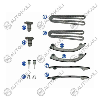 Kit de cadena de distribución para Range Rover 368DT 200KW 272HP 3628cc 3.6L 06-12