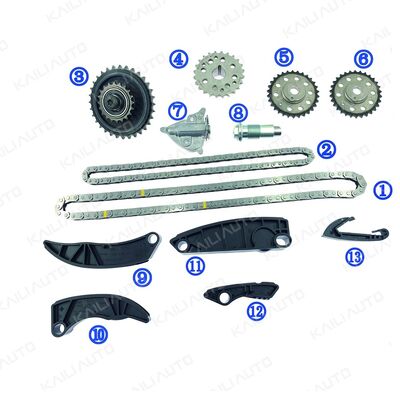 Kit de cadena de distribución de plástico PA66 / PA46 para Discovery Sport AJ21D4 2.0T Diesel 15-