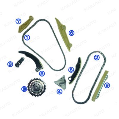 Kit de cadena de tiempo de plástico PA66 / PA46 para gasolina AJ300P