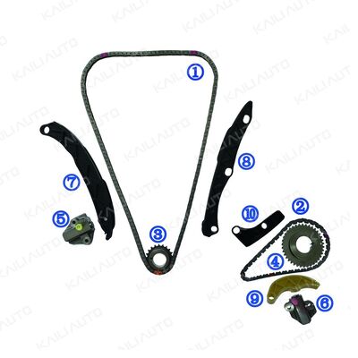 Kit de cadenas de tiempo de plástico PA66 / PA46 para Kia Sportage 2.4L 17-22