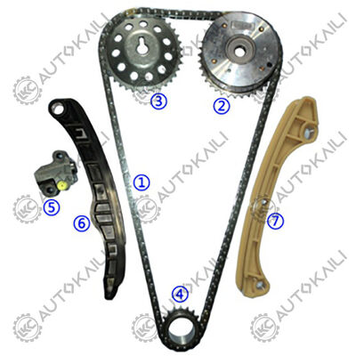 Kit de cadena de distribución para MITSUBISHI COLT CZC 230 Z36A CY2A Gasolina 4A91 1.5L 10-