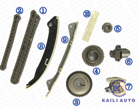 Cadena Kit For NISSAN Cube Juke MR20DE 9*162L 13028-ET000 de la sincronización 13028-ET000