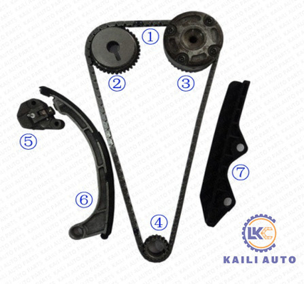 Motor Z11 K12 CG10DE CG12DE CR12DE CR14DE de la NOTA de los MICRONES de 13028-AX001 VVT Kit Timing Chain NISSAN MARZO