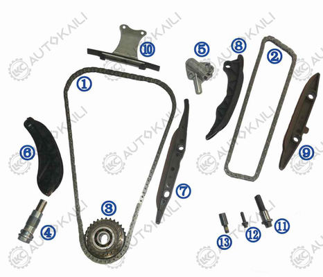 Kit de cadenas de tiempo para BMW 320i 220i 225i 330i 340i 2.0T 2.5T 3.0T B48 B58 14-16 11318648729 118L