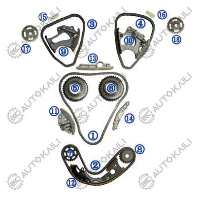 Kit de cadena de tiempo para AUDI VW Touareg CYJA 235KW 3.0TSI 11-16 A4L A6L A7 A5 Q5 S5 SQ5 Q7 A8L