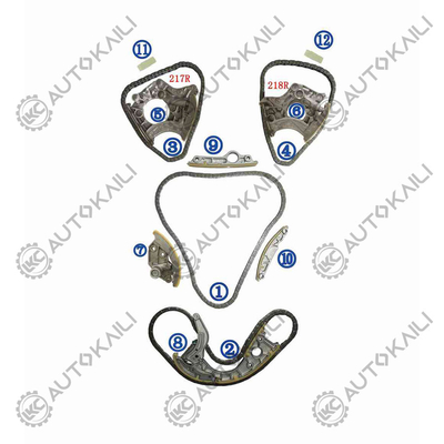 Kit de cadena de tiempo para AUDI R8 BYH (423) 309KW 4.2FSI 07-09