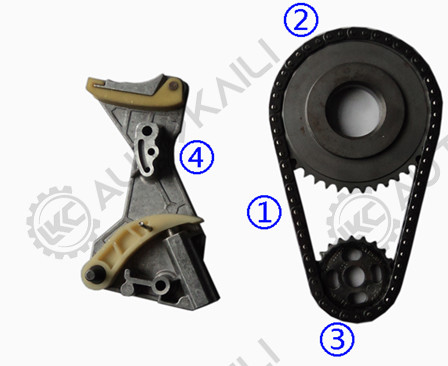 Kit de cadenas de tiempo para Audi A4 A6 2.0TDI
