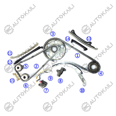 El equipo de la cadena de tiempo para NISSAN YD25DDTI CABSTAR/NAVARA/PICKUP/PRESAGE/SEWENA PICK UP (D22)