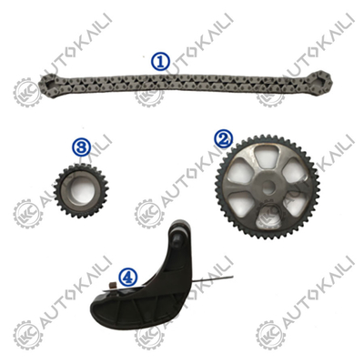 Kit de cadena de tiempo para VW BBM/BZG/CGPA/CGPB Kit de bomba de aceite para motores Polo BBM/BZG/CGPA/CGPB 1.2L 09-17 03E115225 8*86L