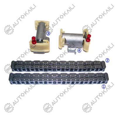 Kit de cadenas de tiempo de plástico PA66 / PA46 para LR3 V8 GAS gasolina 4.4L 05-09