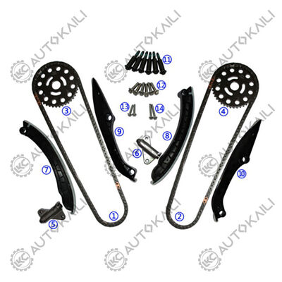 Kit de cadenas de tiempo para LAGUNA V9X891 V6 dCi MK3 Diesel M9R891 3.0L 09-12