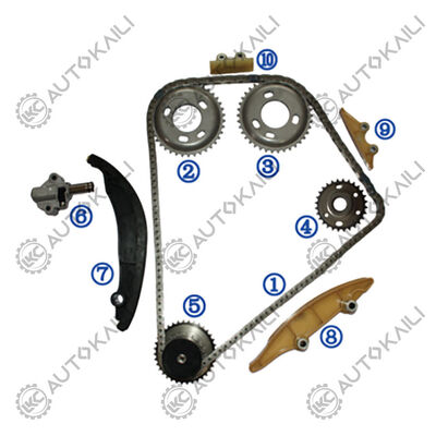 Kit de cadena de distribución para MAZDA P5-AT Diésel 3.2 TDdi 200HP 5 cilindros 2011-2016