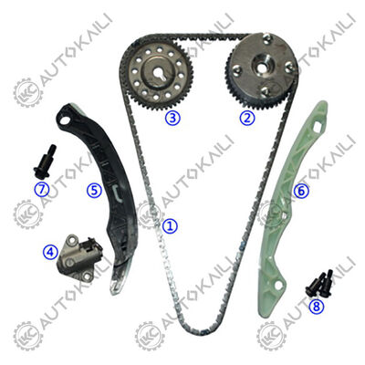 Kit de cadena de distribución para MIRAGE / SPACE STAR Hatchback(A0_A A05A LA) (A05A) 71HP Gasolina 1.0L 12-
