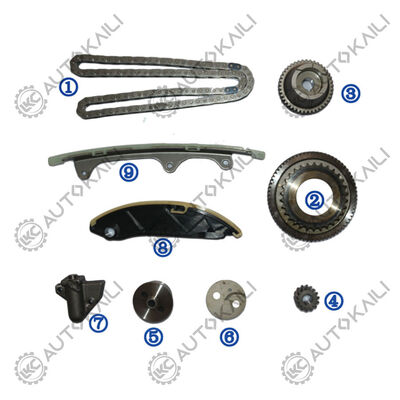 Kit de cadenas de tiempo de plástico PA66 / PA46 para MITSUBISHI L200 Diesel 4N15 2.4L 14-