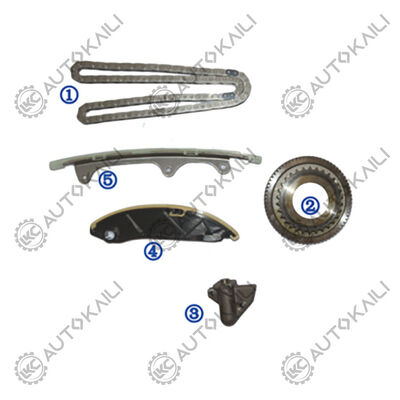 Kit de cadenas de tiempo de plástico PA66 / PA46 para MITSUBISHI L200 Diesel 4N15 2.4L 14-
