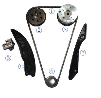 Equipo de cadena I20 I30 IX20 KIA 24321-2B000 9*158L 24410-2B0 de la sincronización del motor de HYUNDAI G4FA