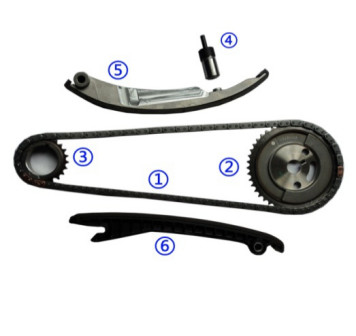 Resistencia de cadena del desgaste del equipo 04777699AA 112L de la sincronización de FIAT PALIO SIENA IDEA STRADA