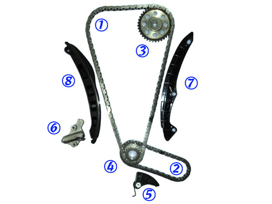 Equipo de cadena que mide el tiempo para el motor CAXA/CAXC/BAG/BLF/BLP 1.6L 03C109158A de Polo Skoda Octavia EA111 del golf de VW de AUDI A3