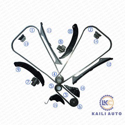 Equipo de cadena que mide el tiempo para el amanti 3.3L/3.8L G6DB/G6DA 24312-3C100 de Sedona de la comitiva de HYUNDAI KIA Veracruz Genesis Azera Sonata