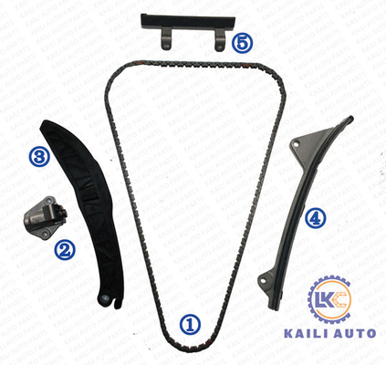 Equipo de cadena 24321-2E300 9*186 24440-2E300 de la sincronización del motor de KIA HYUNDAI G4ND