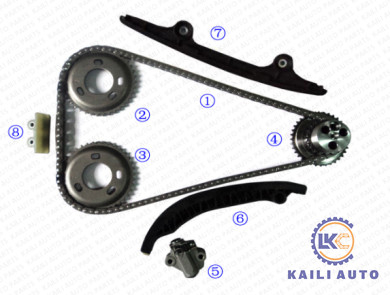 Equipo de cadena que mide el tiempo para FORD Transit Transit Custom Transit Tourneo 6C1Q6268BB 122L 6C1Q6K261AC