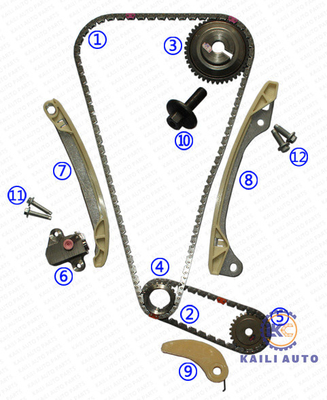 motor HR12DE HR15DE de la NOTA de los MICRONES de Kit For NISSAN JUKE LATIO de la cadena de la sincronización de 1.5L 13028-3AA0A