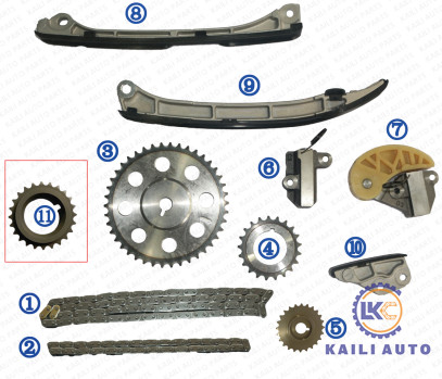 Equipo de cadena que mide el tiempo para el stufenheck GJ.GH 6 Kombi GJ.GH 2,2 D 12-18 SH02-12-201 AWD 108L SH01-14-151 58L de MAZDA CX-5 KE 6