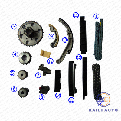 PIONERO del chasis de MURANO II NP300 NAVARA NISSAN Engine Timing Chain Platform III YD25 13028-EB70A 94L 13070-4KV0A