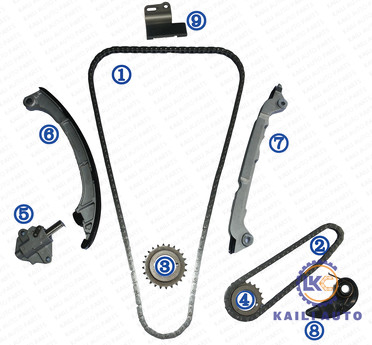 Equipo de la cadena que mide el tiempo para el GAS magnífico 2.0L DOHC PE01-12-201 148L del SV CX-5 Axela 6 Atenza CX4 del sedán de MAZDA que viaja MAZDA 3 GS i 3