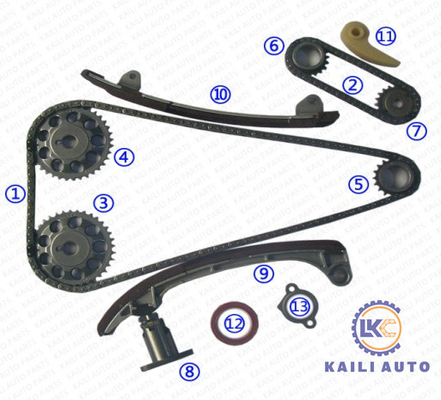Equipo variable 13506-28010 134L 13540-28010 de la correa dentada del VÁSTAGO de TOYOTA