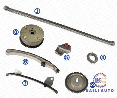 Reemplazo de cadena que mide el tiempo ZJ01-12-201 9*158L ZJ01-12-500A de 1300CC 1600CC MAZDA 2 MAZDA 3
